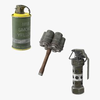 3D Grenades Collection 2