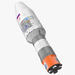 Soyuz 2 Rocket Stage 3 3D