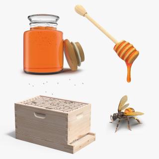 3D Honey Farm Collection 2 model