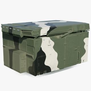 3D Camouflage Flap Lid B Missile Guidance Radar Folded