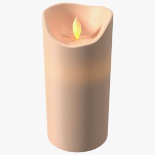 Electric Tabletop Candle 3D model