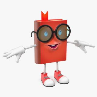 3D model Toon Red Book T-Pose