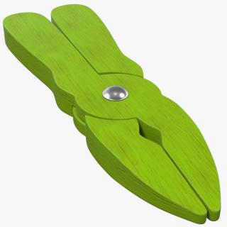 Wooden Pliers Toy 3D