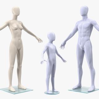 3D Mannequins Collection