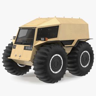 3D Sherp ATV Rigged