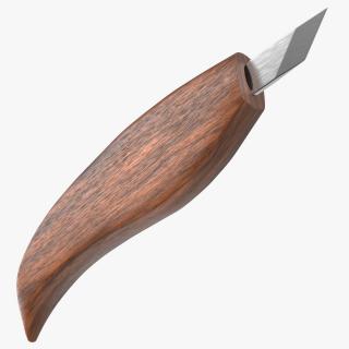 3D model Whittling Wood Knife