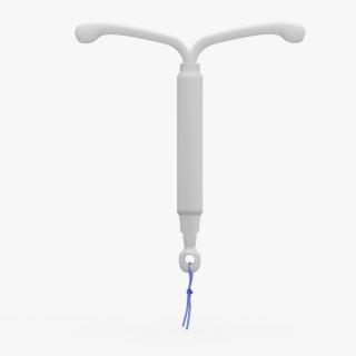 3D Intrauterine Contraceptive Device model