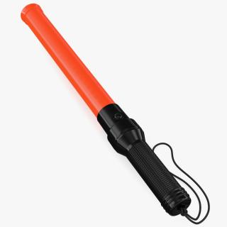 LED Traffic Control Police Baton 3D