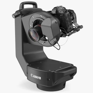 Canon Robotic Camera System CR S700R with EOS 5D Mark III Rigged 3D model