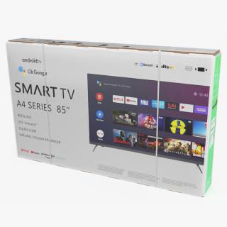 3D 85 Inch Television Shipping Box 2 model