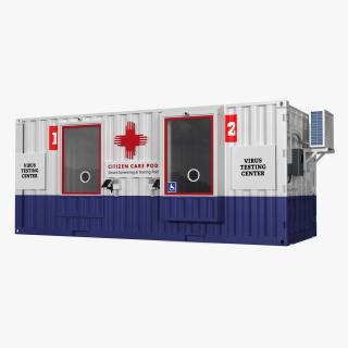 3D Modular Healthcare Facilities Container 2