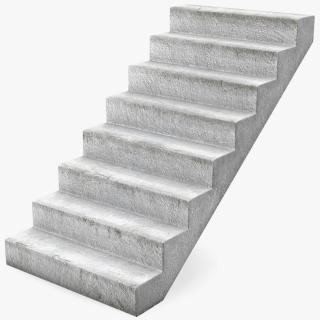 3D model Concrete Stairs