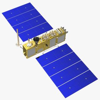 3D model Satellite GLONASS-K2