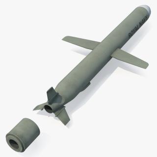 3D BGM-109 General Dynamics Tomahawk Missile