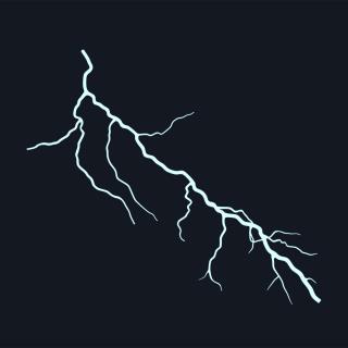 Cartoon Lightning Bolt 3D