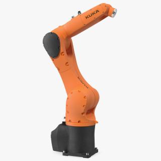 Compact Robot Arm Kuka KR 6 R900 Rigged 3D model