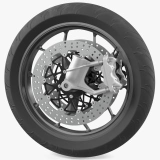 Motorcycle Front Wheel 3D