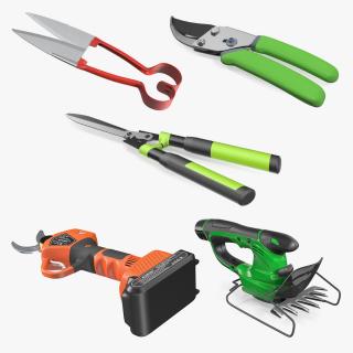 3D Garden Shears Collection 3