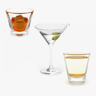 3D model Alcoholic Beverages Collection