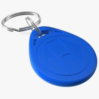 3D model Plastic RFID Key Tag