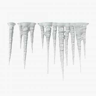 Icicles 3D model