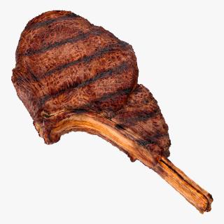 3D BBQ Lamb Chop model