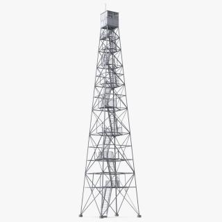 3D Fire Lookout Tower model