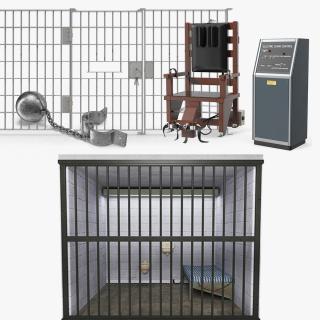 3D model Prison Space Collection 2