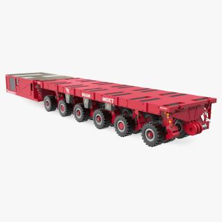 Mammoet Self-Propelled Modular Transporter 3D