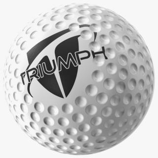 3D Triumph Club White Turf Field Hockey Ball