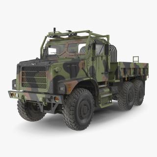 Military Cargo Truck OshKosh MTVR MK23 Dusty 3D model