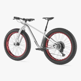 Fat Trek Bike White 3D model