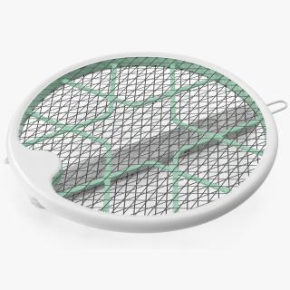 3D Folded Electric Bug Zapper Racket model