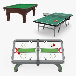 Table Games Collection 3D