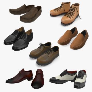 Man Shoes Collection 8 3D