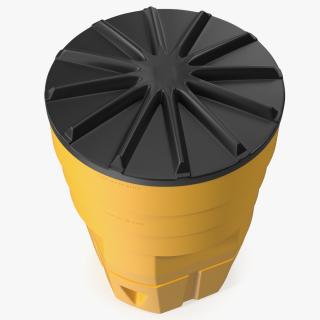 3D model Sandy Impact Attenuator Sand Barrel