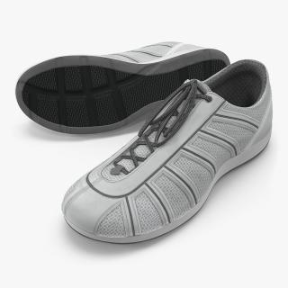 3D Fencing Shoes model