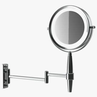 3D Wall Mounted Makeup Mirror