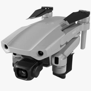 3D model DJI Mavic Air2 Drone Quadcopter with Camera Folded