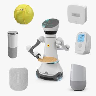 3D Home Assistants Collection 3 model