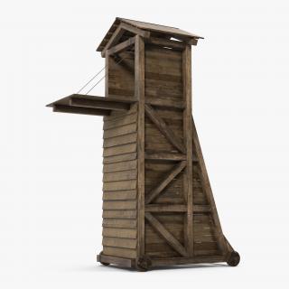 3D model Medieval Siege Tower