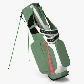 Golf Bag with Stand 3D model