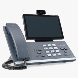 Smart Video IP Phone Matrix Blue 2 3D model