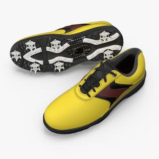 3D model Golf Spikes Shoes Generic