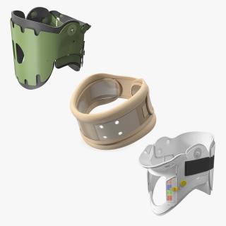 Cervical Collars Collection 3D