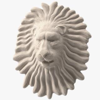 Lion Wall Sculpture 3D model