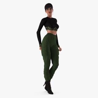 3D model Women in Casual Street Clothes