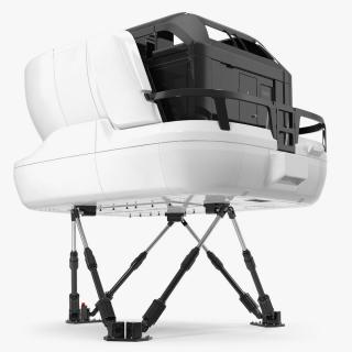 Airplane Simulator Machine Generic 3D model