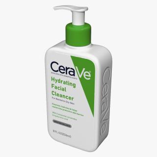 3D model CeraVe Cleanser Dispenser Bottle 236 ml Green