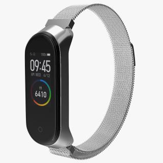 3D Xiaomi Mi Band 4 with Metal Strap model